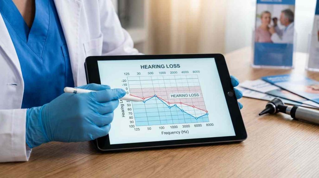 אודיוגרמה בדיקת שמיעה